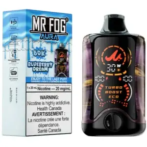 Blueberry Dream Mr Fog Aura 60k Puffs Disposable Vape