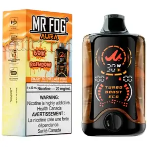 Rainbow Mr Fog Aura 60k Puffs Disposable Vape