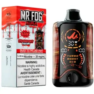 Strawberry Dream Mr Fog Aura 60k Puffs Disposable Vape