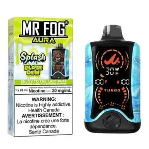 Blaze Dew - MR Fog Aura Splash 60,000 Puffs Disposable Vape
