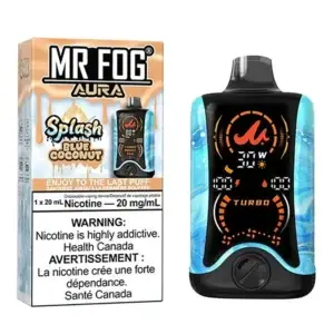 Blue Coconut - MR Fog Aura Splash 60,000 Puffs Disposable Vape