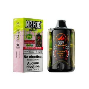 Mr Fog Aura Strawberry Watermelon Kiwi Ice 60k Puffs Disposable Vape